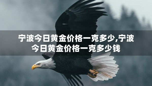 宁波今日黄金价格一克多少,宁波今日黄金价格一克多少钱